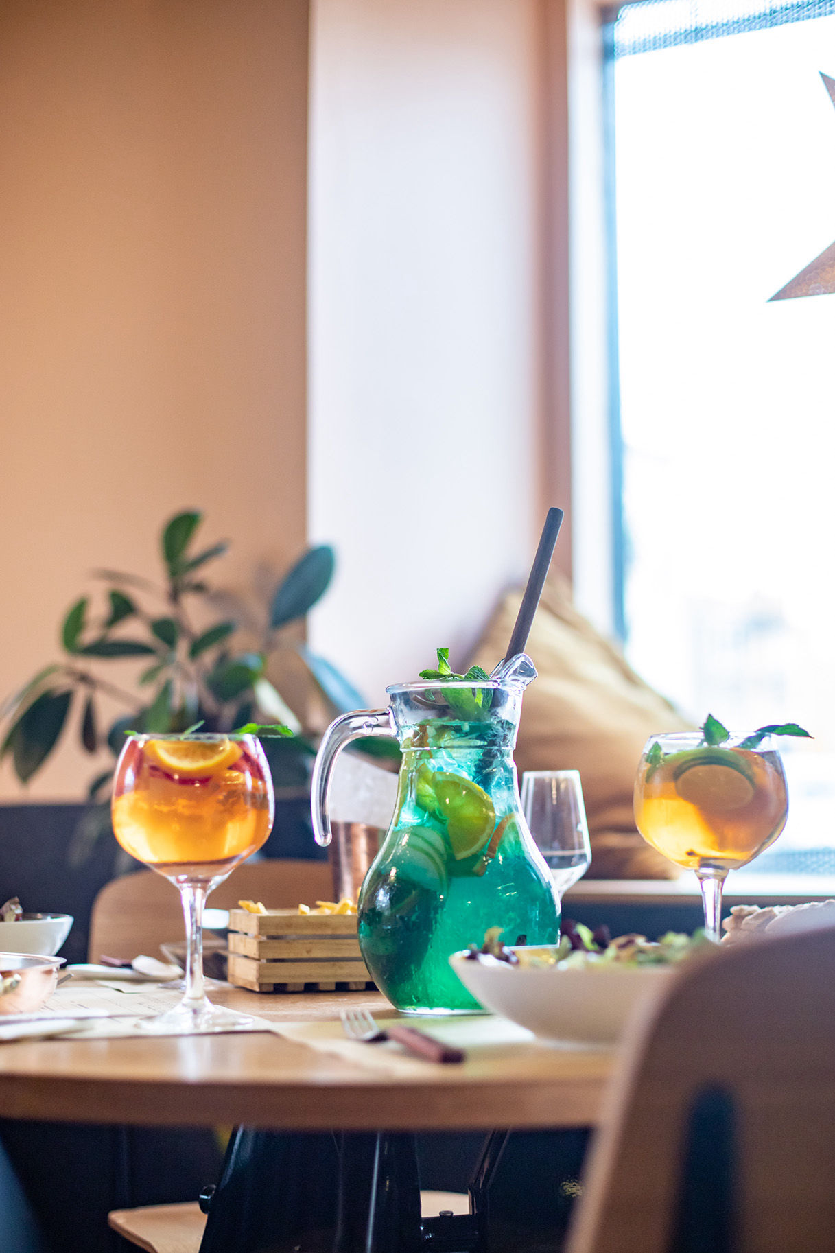 Bebidas e comidas