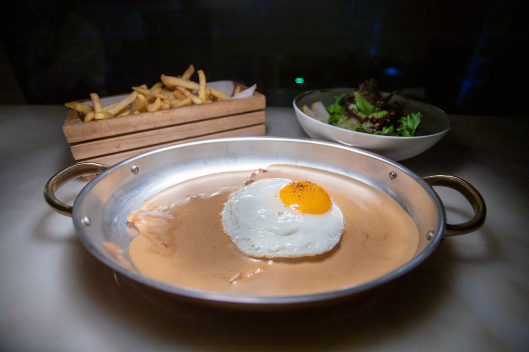 Bife da vazia com molho moscatel