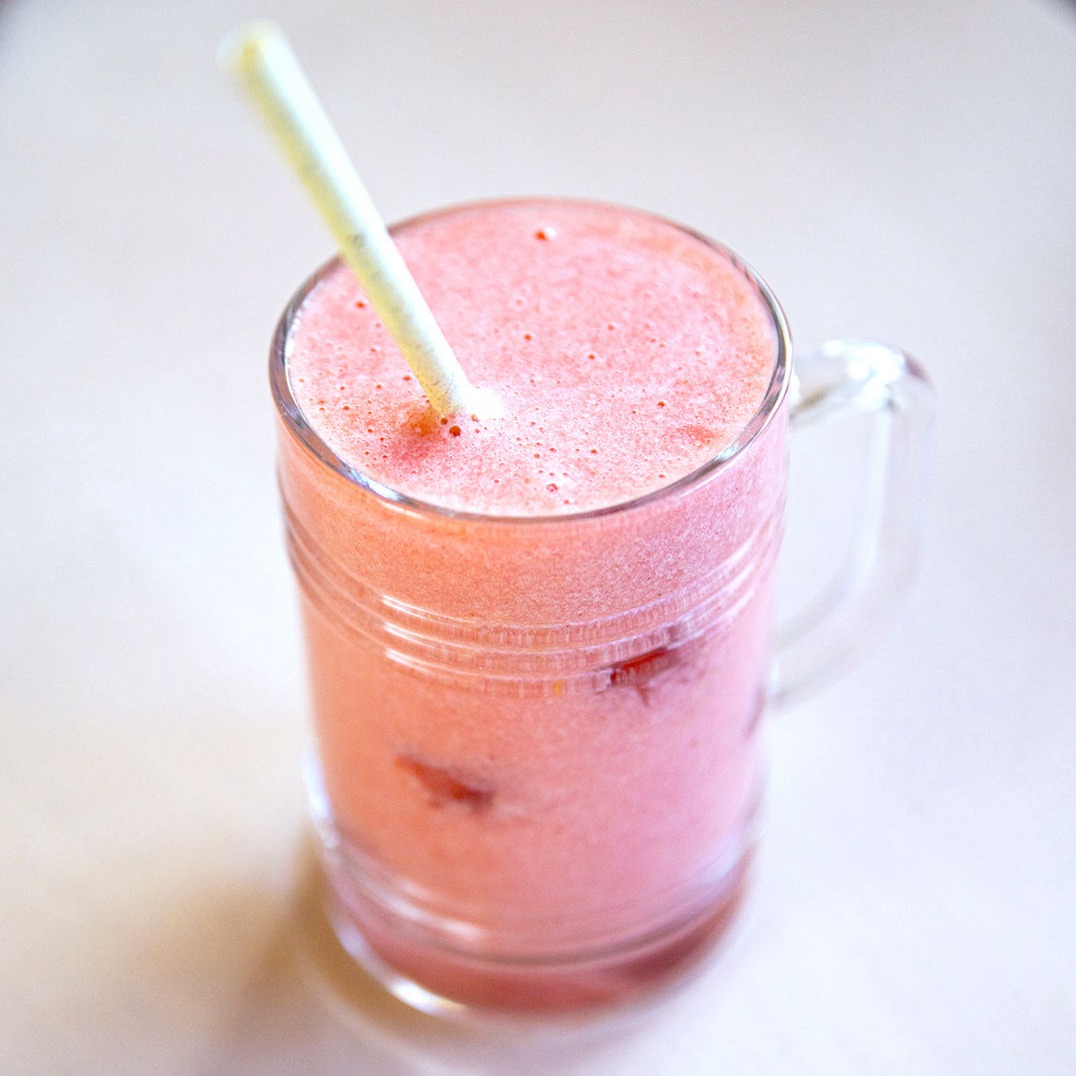 Batido de morango e melancia